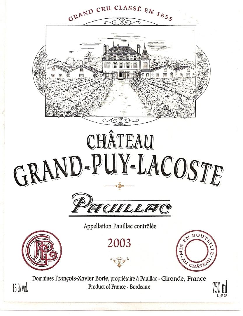 Grand Puy Lacoste