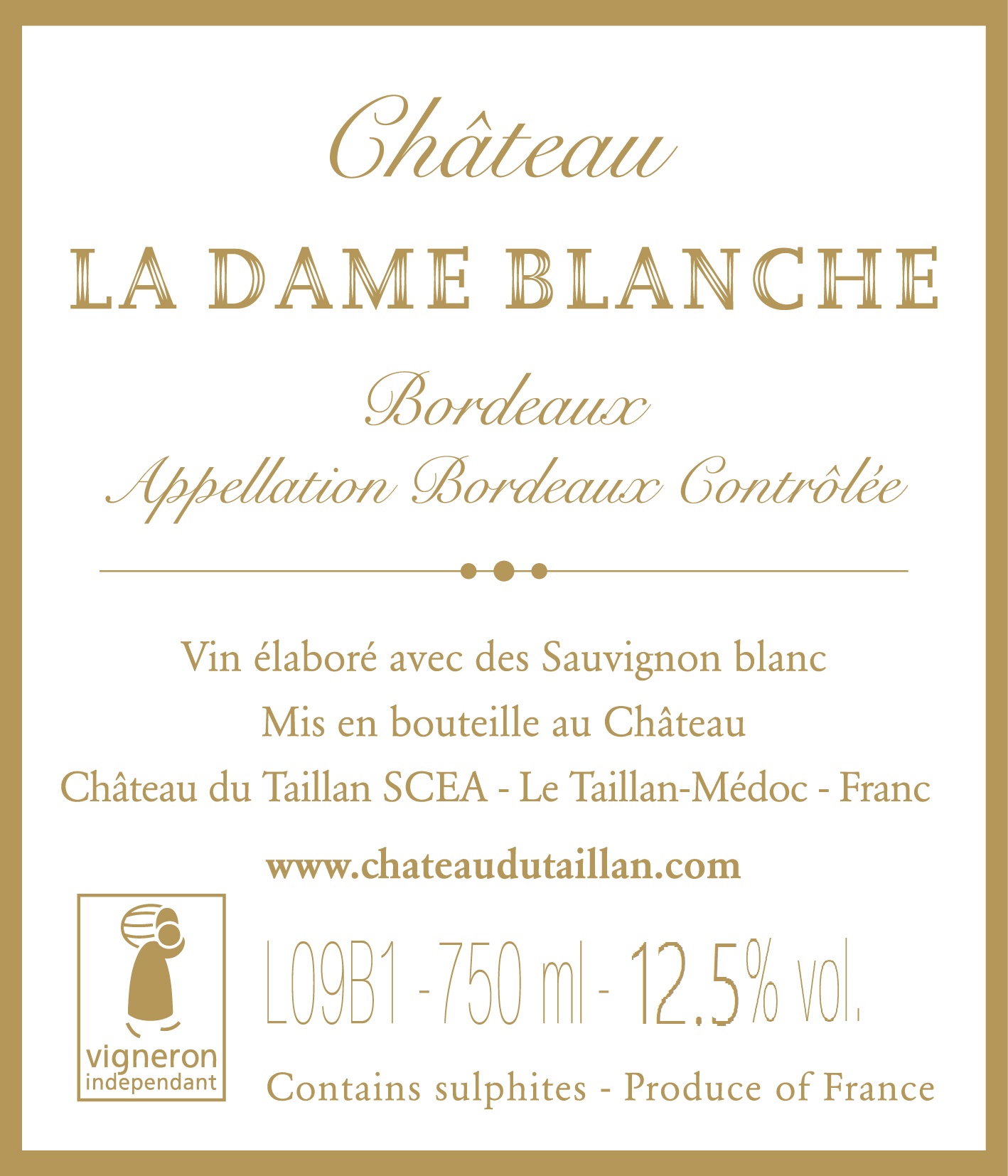 La Dame Blanche Sauvignon