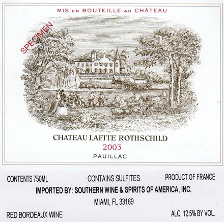 Red Bordeaux Wine