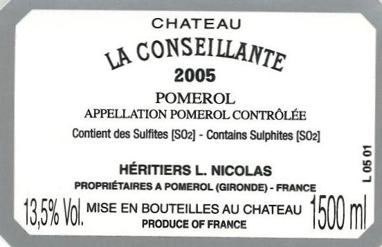 Chateau La Conseillante
