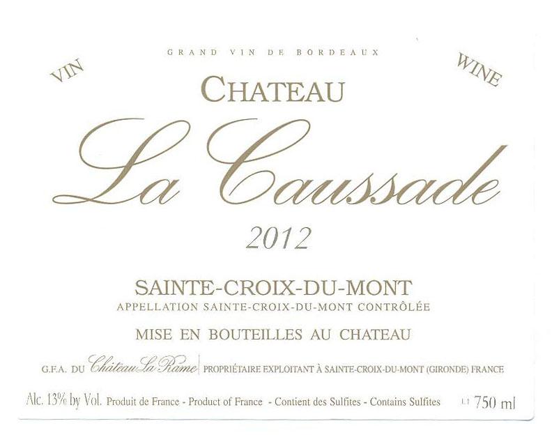 Chateau La Caussade Sainte Croix Du Mont
