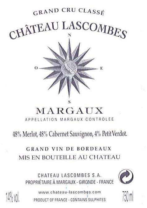 Grand Cru Classé Château Lascombes
