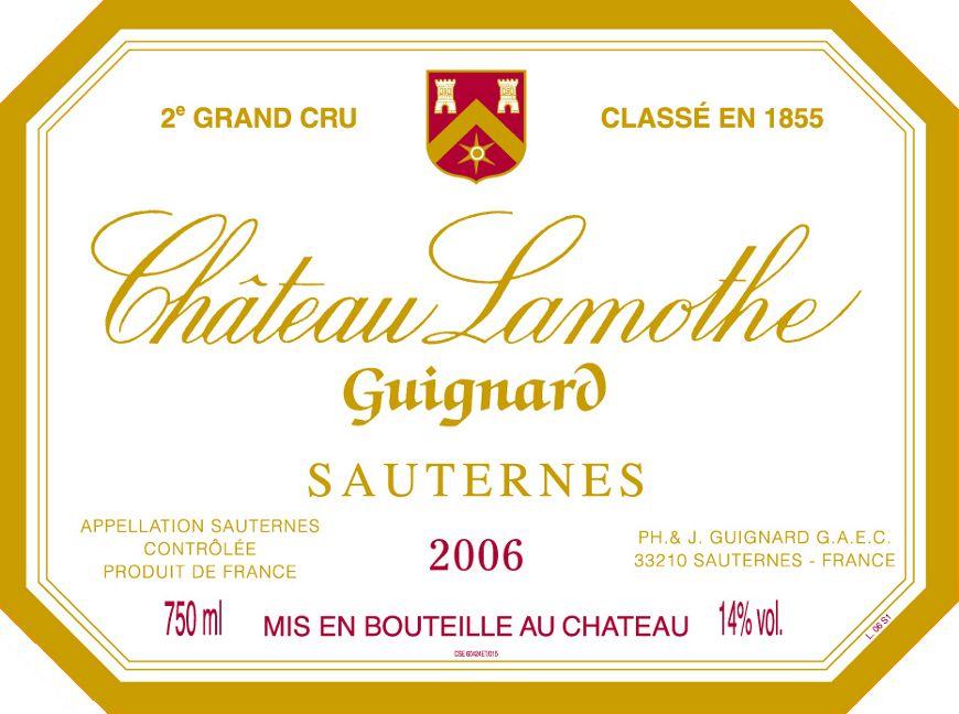 Lamothe Guignard Sauternes