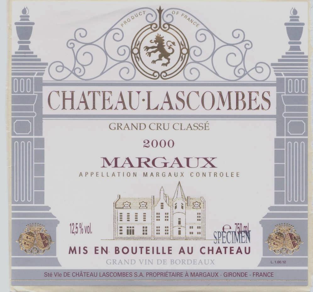 Chateau Lascombes Grand Cru Classe