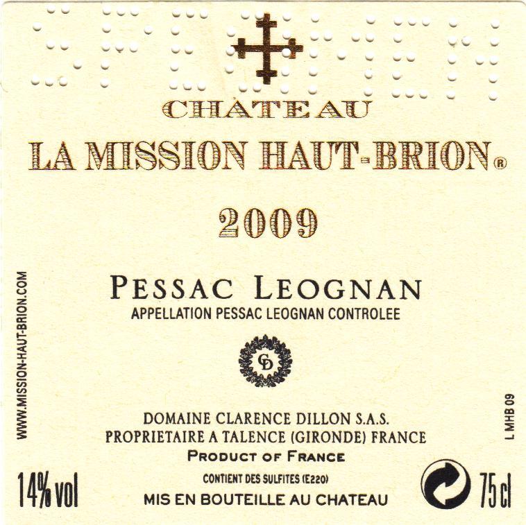 La Mission Haut-Brion Blanc
