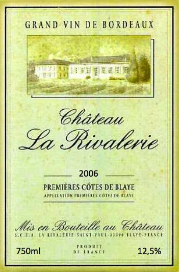 Château La Rivalerie Dry White