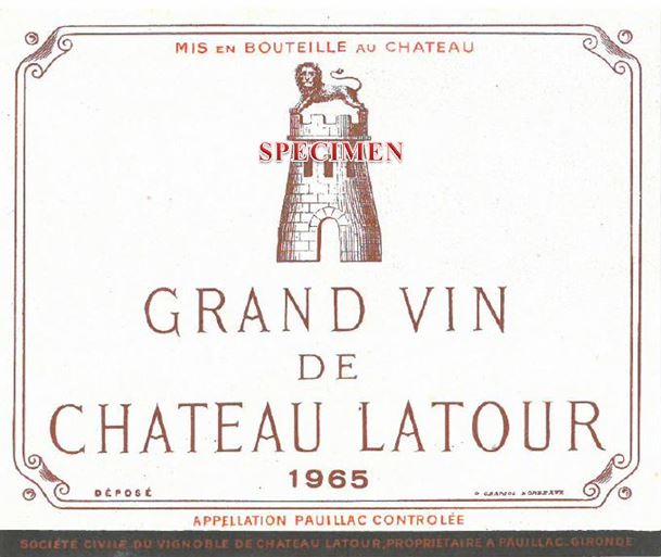 Grand Vin De Chateau Latour