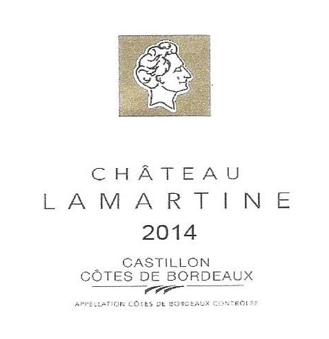 Château Lamartine Castillon Côtes De Bordeaux