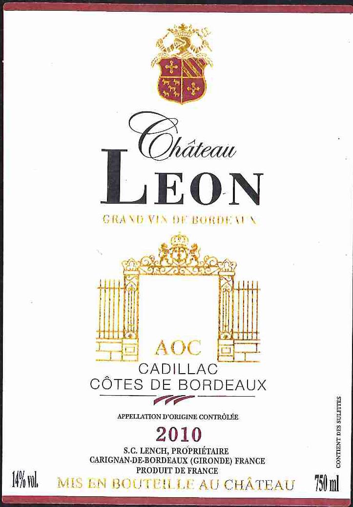 Leon Grand Vin De Bordeaux