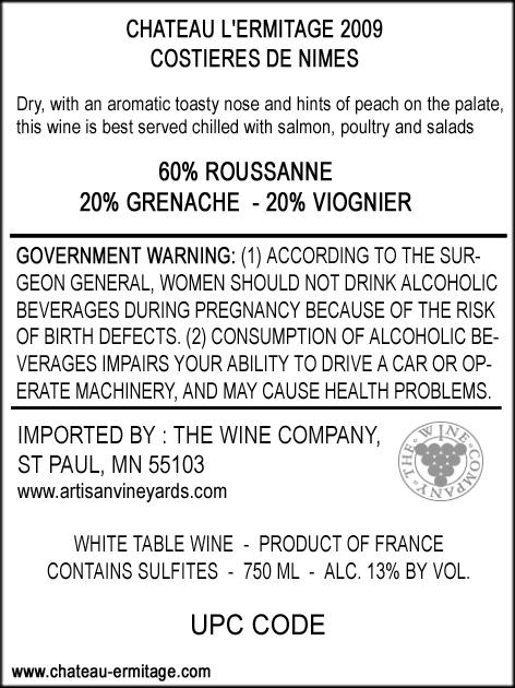 White Rhône Valley Wine