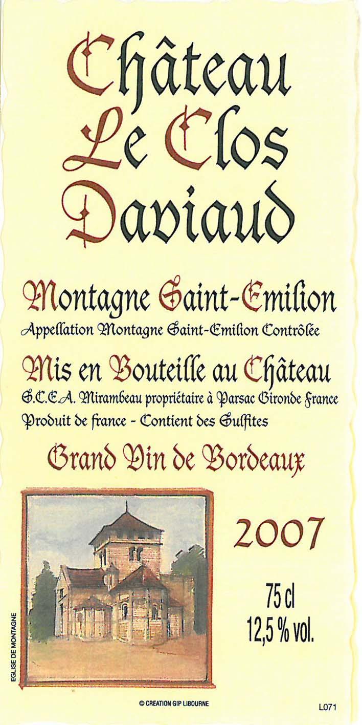 Montagne Saint Emilion