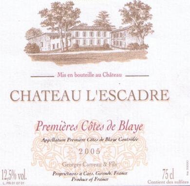 L'escadre Red Table Wine