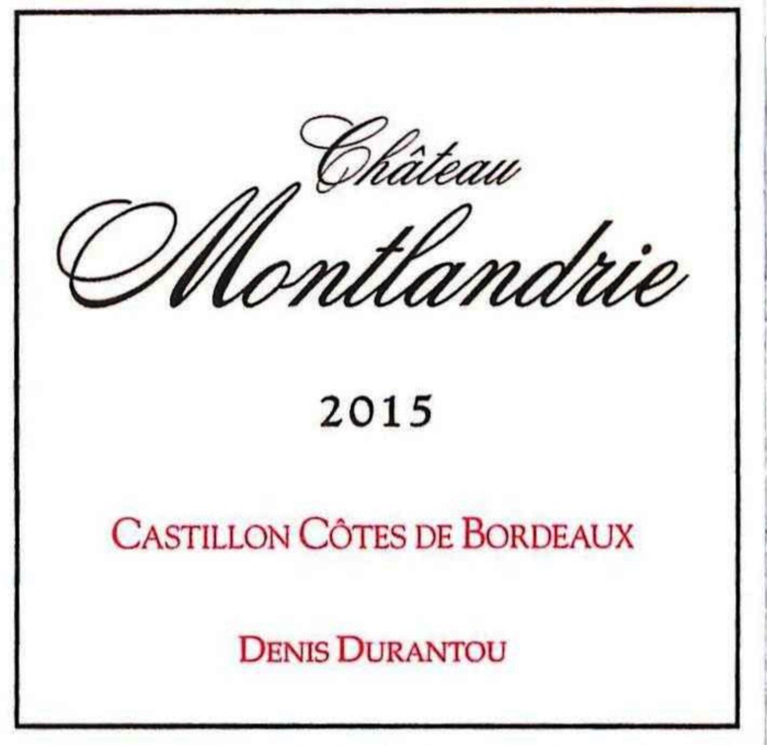 Denis Durantou Castillon Côtes De Bordeaux