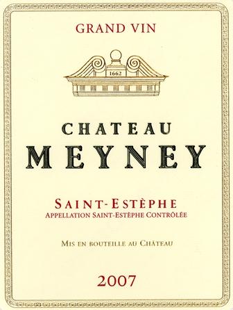 Chateau Meyney Red Bordeaux Wine
