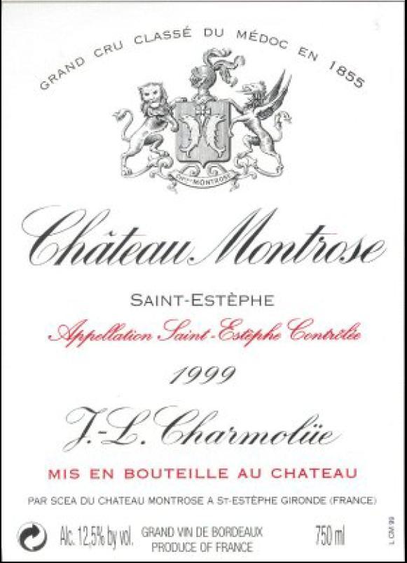 Chateau Montrose Saint-Estephe