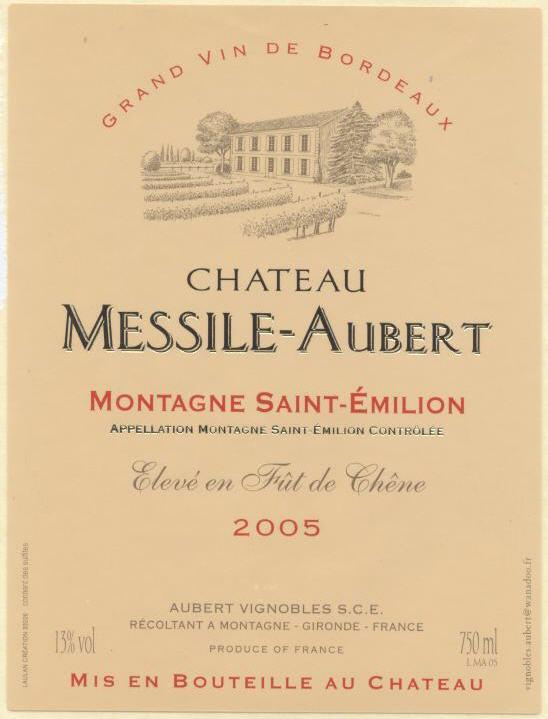 Chateau Messile - Aubert