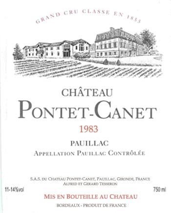 Red Pauillac Wine