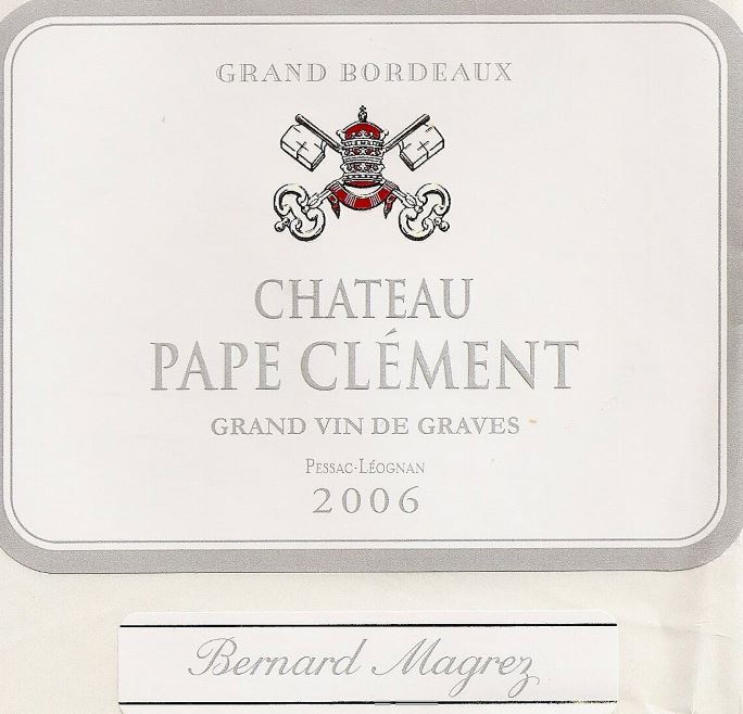 Pape Clément Grand Vin De Graves