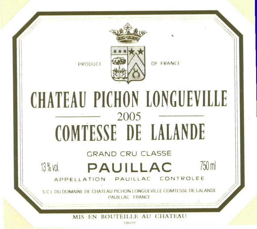 Pichon Longueville Pauillac