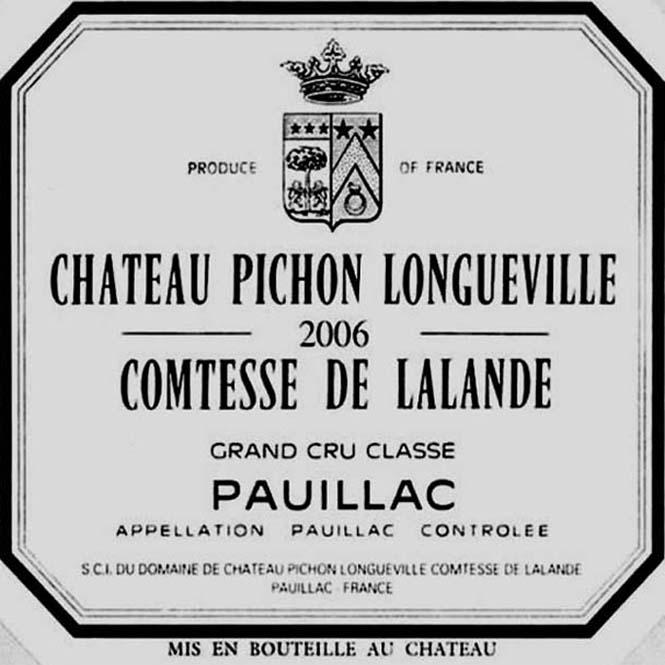 Chateau Pichon Longueville Comtesse De Lalande