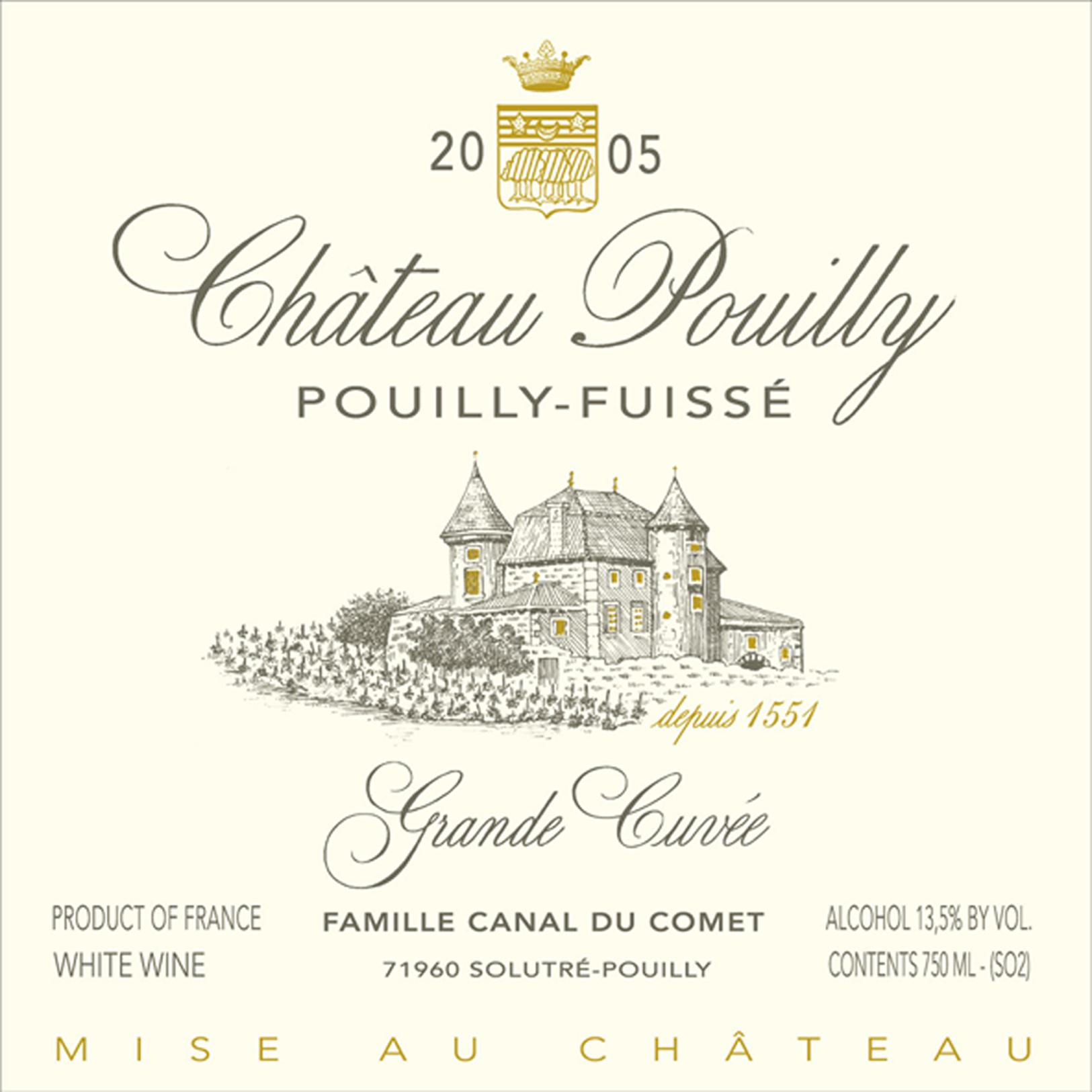 Chateau Pouilly Mise Amethin