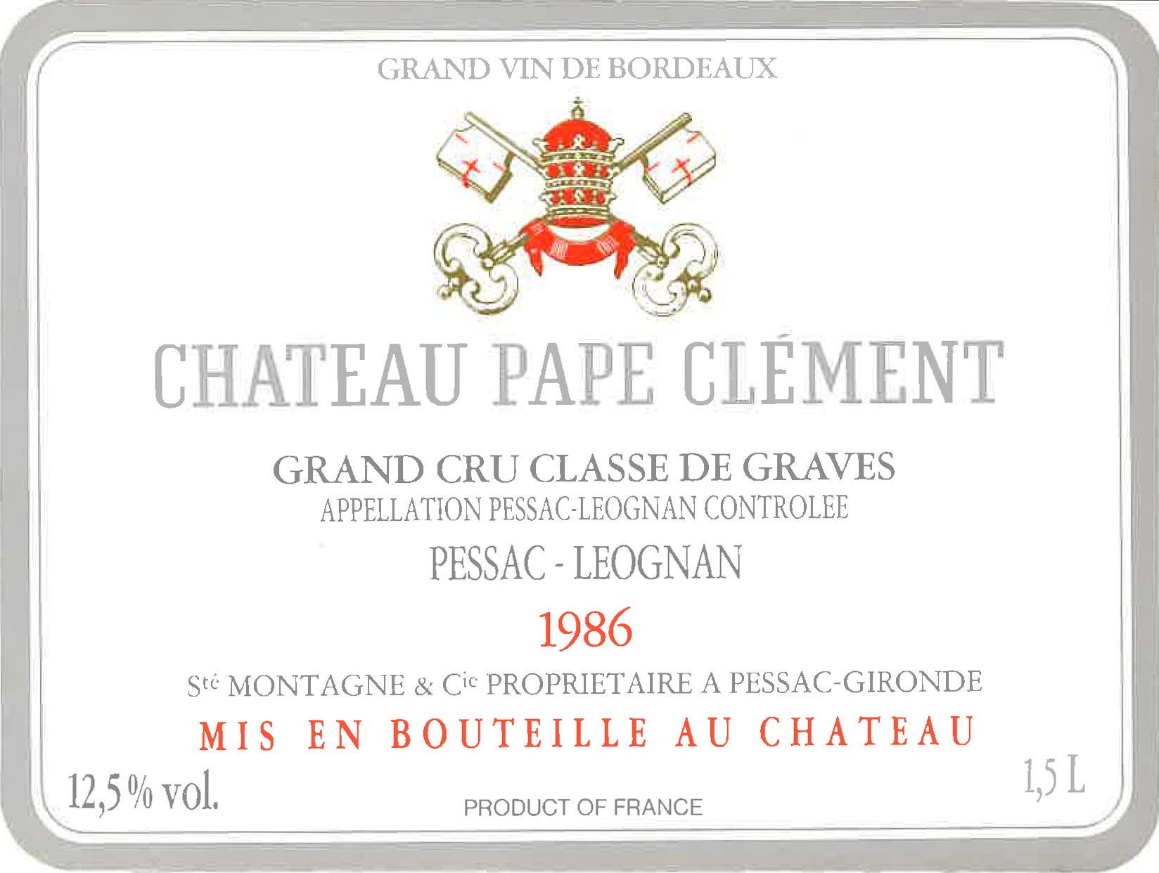 Chateau Pape Clement