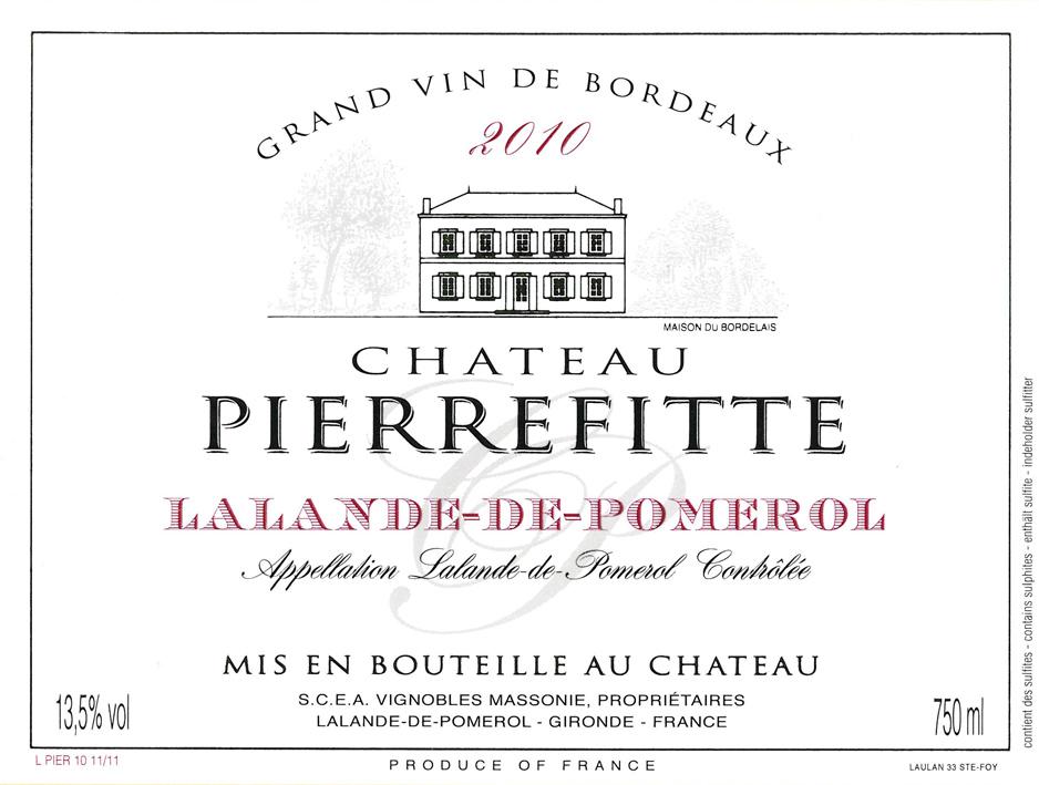 Chateau Pierrefitte Lalande De Pomerol