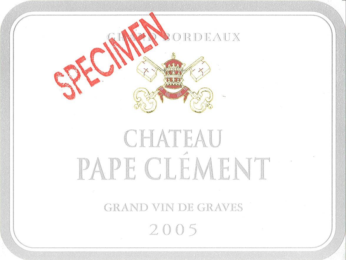 Pape Clément Grand Vin De Graves