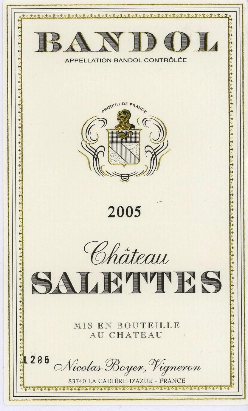 Chateau Salettes Bandol White