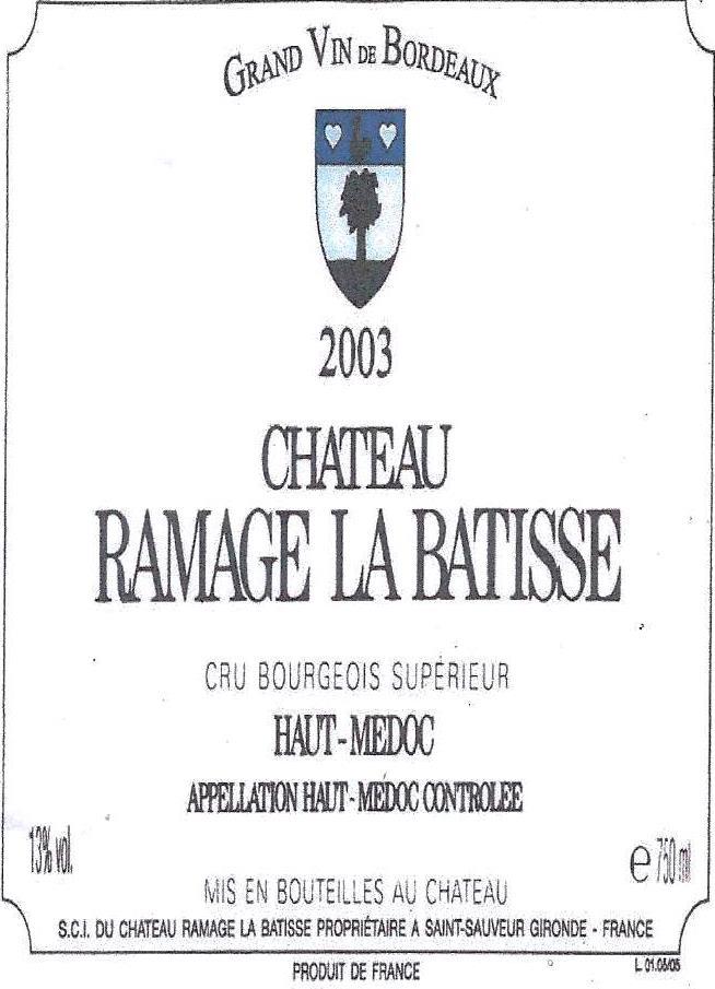 Chateau Ramage La Batisse