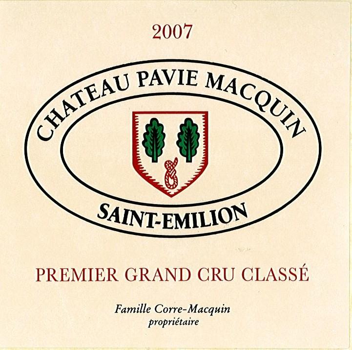 Chateau Pavie Macquin Premier Grand Cru Classe