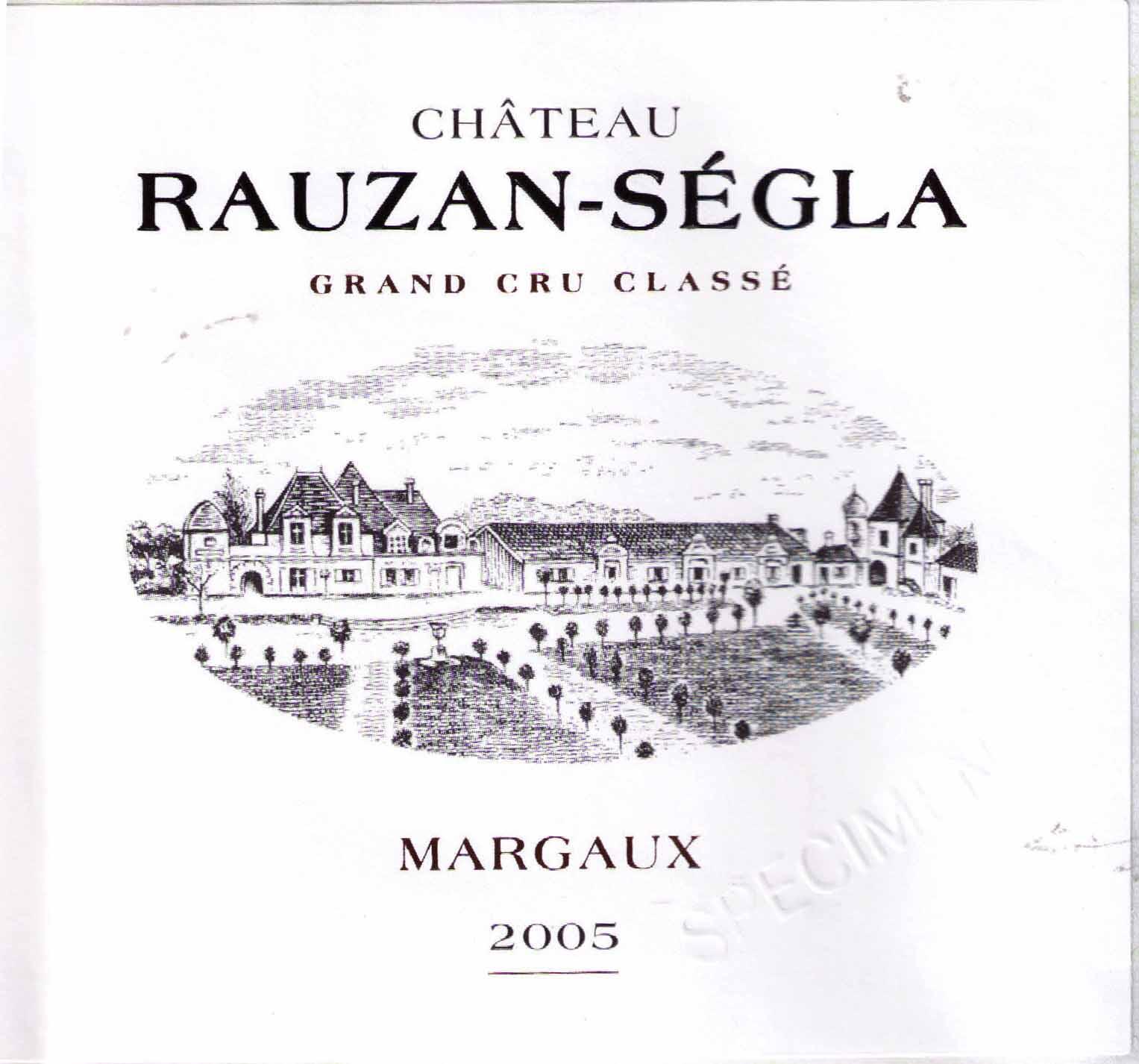 Rauzan - Ségla Grand Cru Classé Margaux