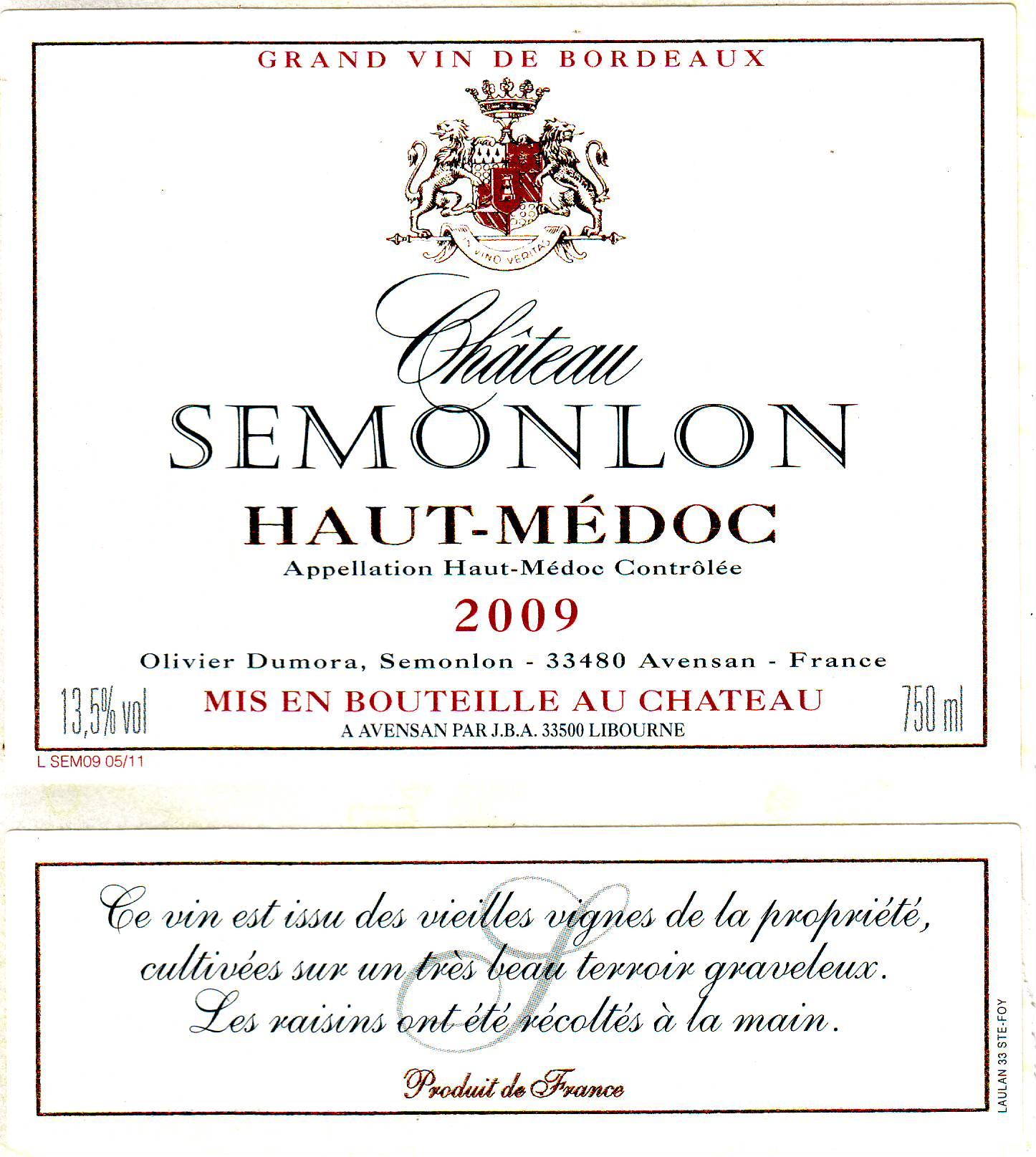 Grand Vin De Bordeaux Haut - Médoc