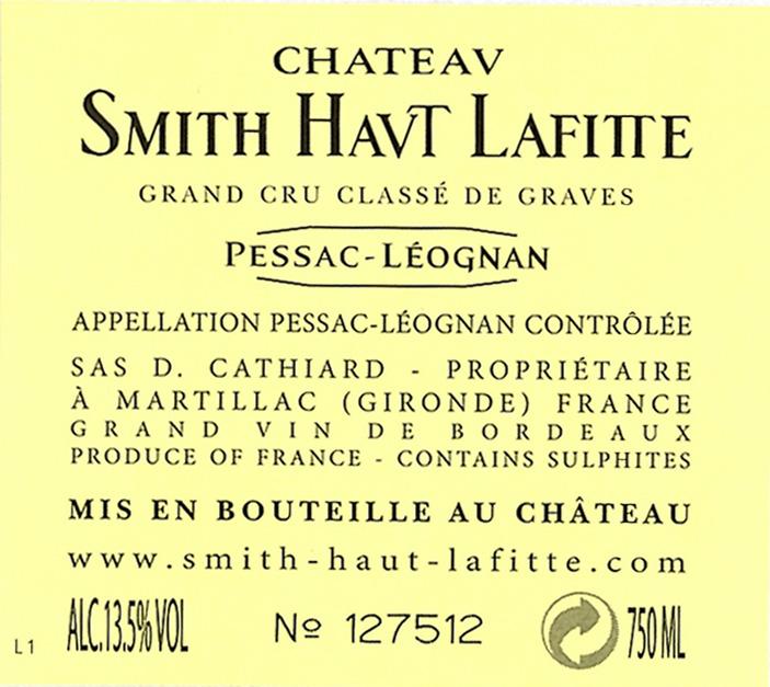 Chateau Smith Haut Lafitte