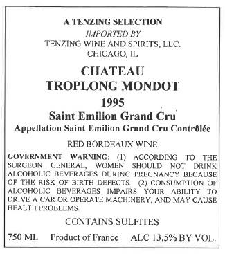 Saint Emilion Grand Cru