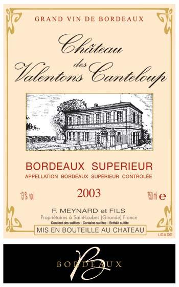 Chateau Valenton's Canteloup