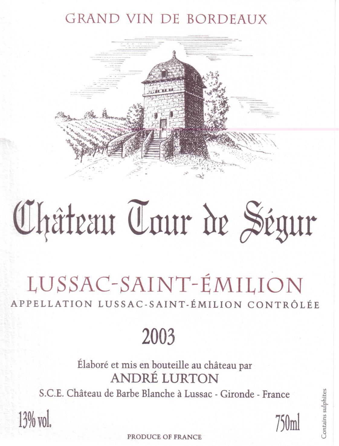 Château Tour De Ségur