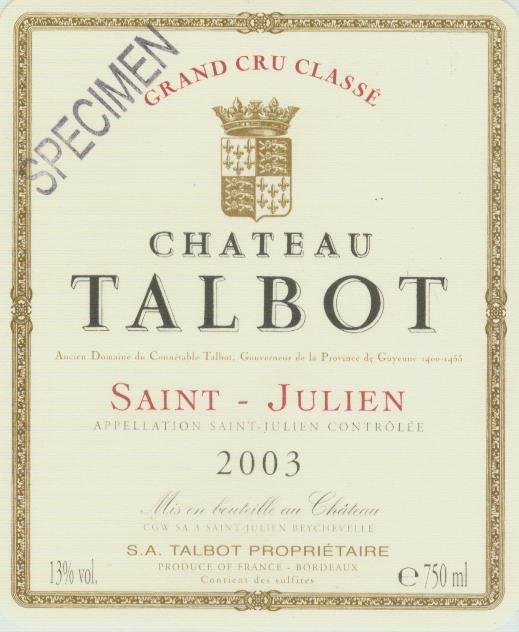 Chateau Talbot