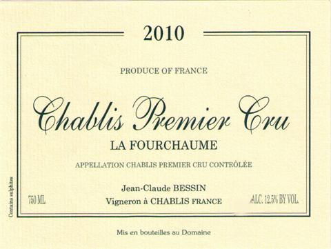 Chablis Premier Cru La Fourchaume