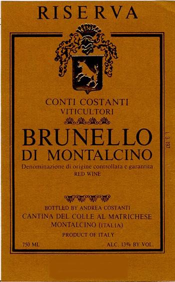 Brunello Di Montalcino