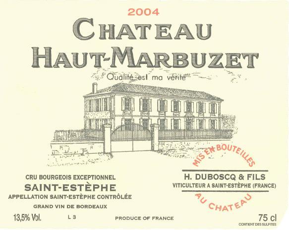 Chateau Haut-Marbuzet