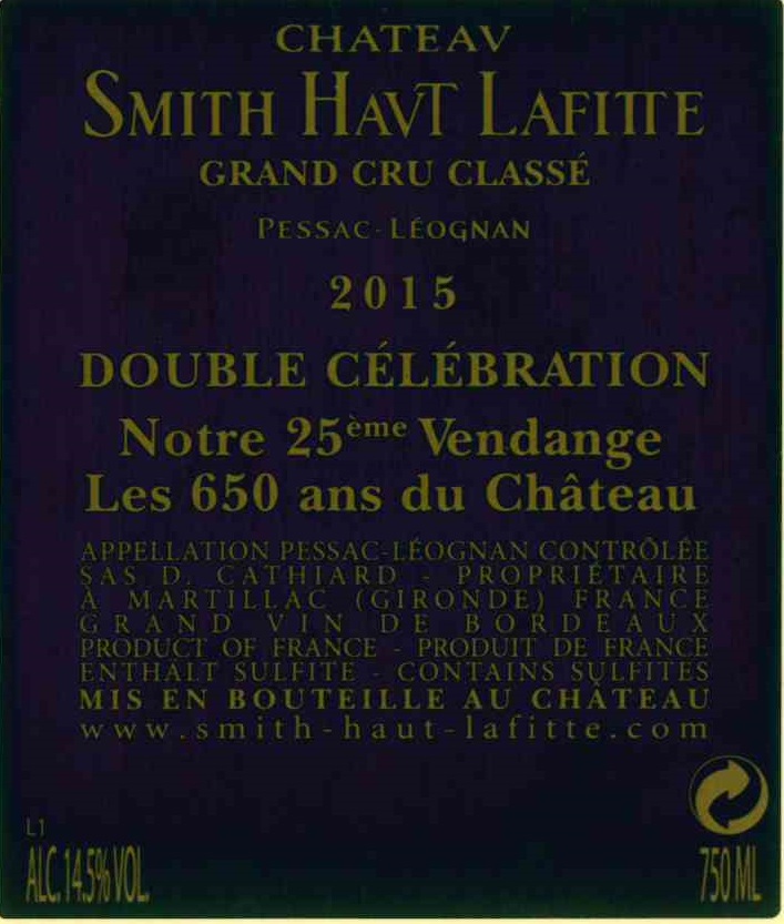 Chateav Smith Havt Lafitte