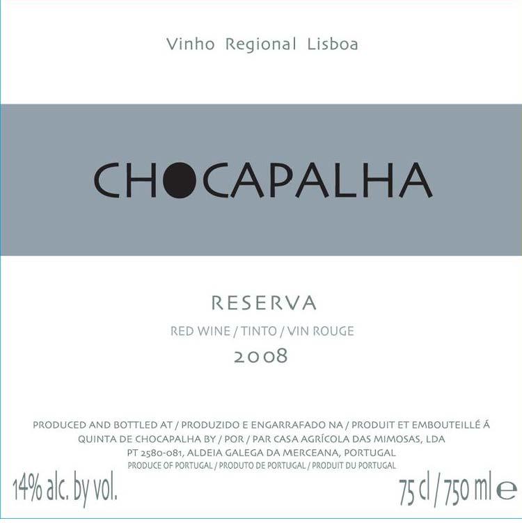 Chocapalha Reserva Red Wine