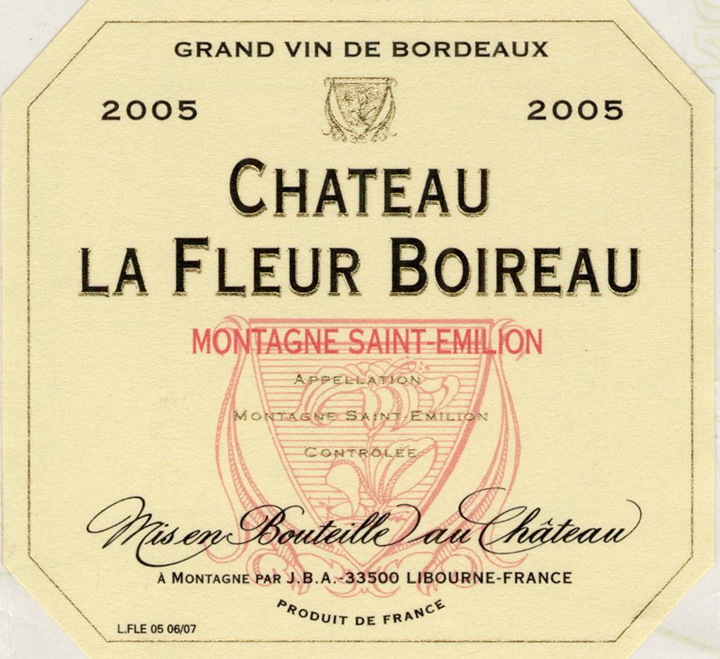 La Fleur Boireau Montagne Saint Emilion