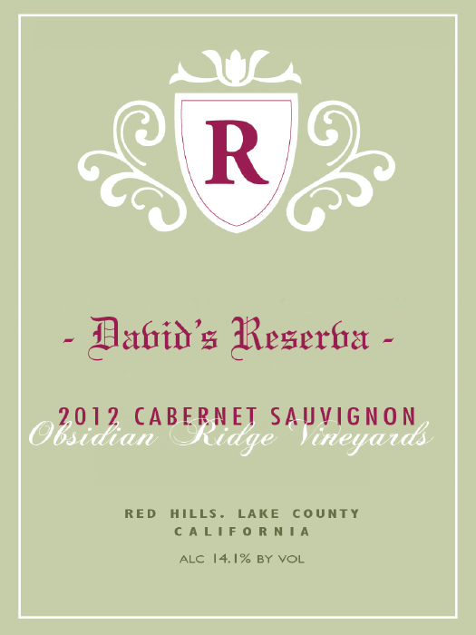 Cabernet Sauvignon Obsidian Ridge Vineyards - David's Reserva