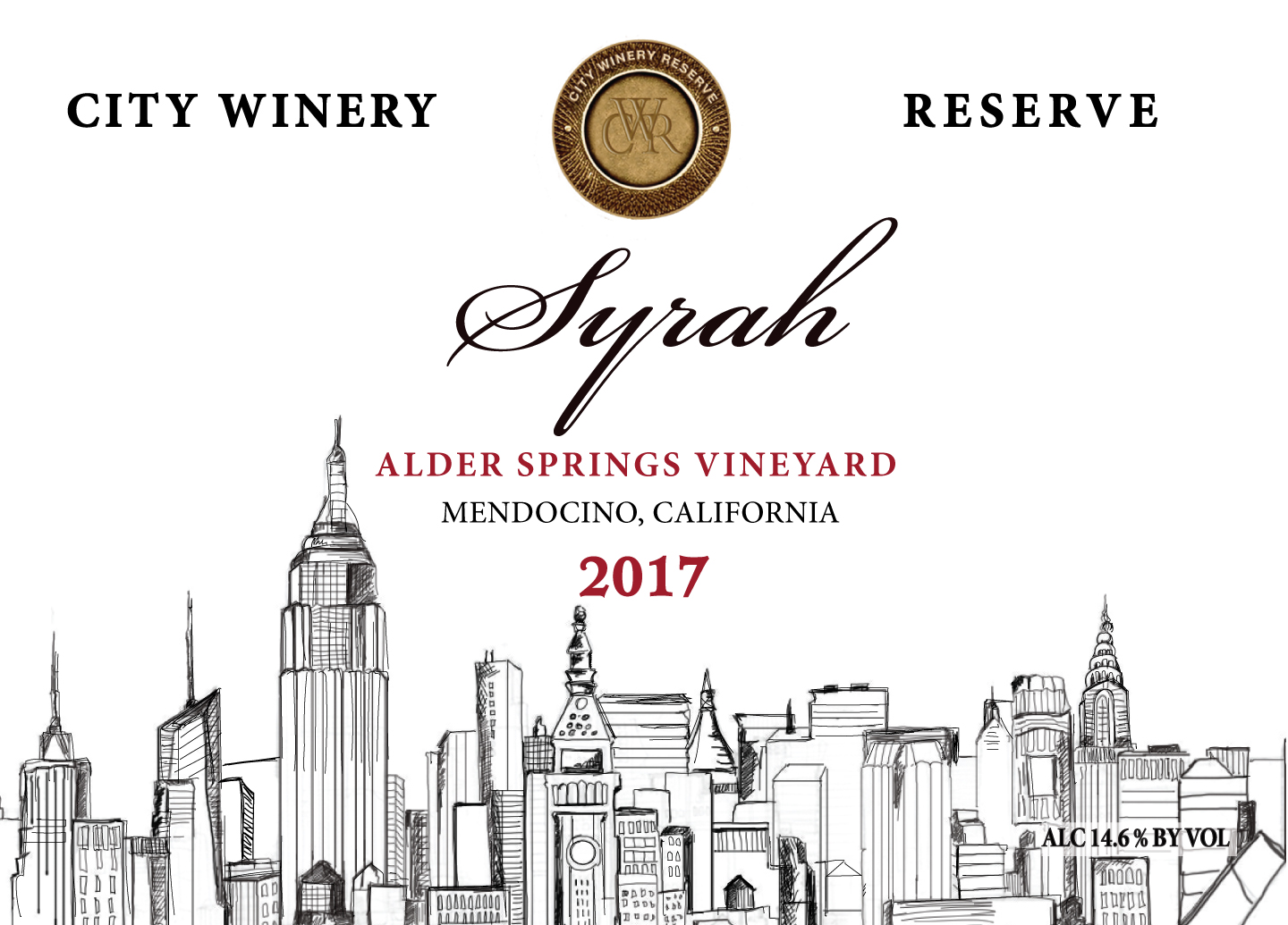 Syrah Alder Springs Vineyard