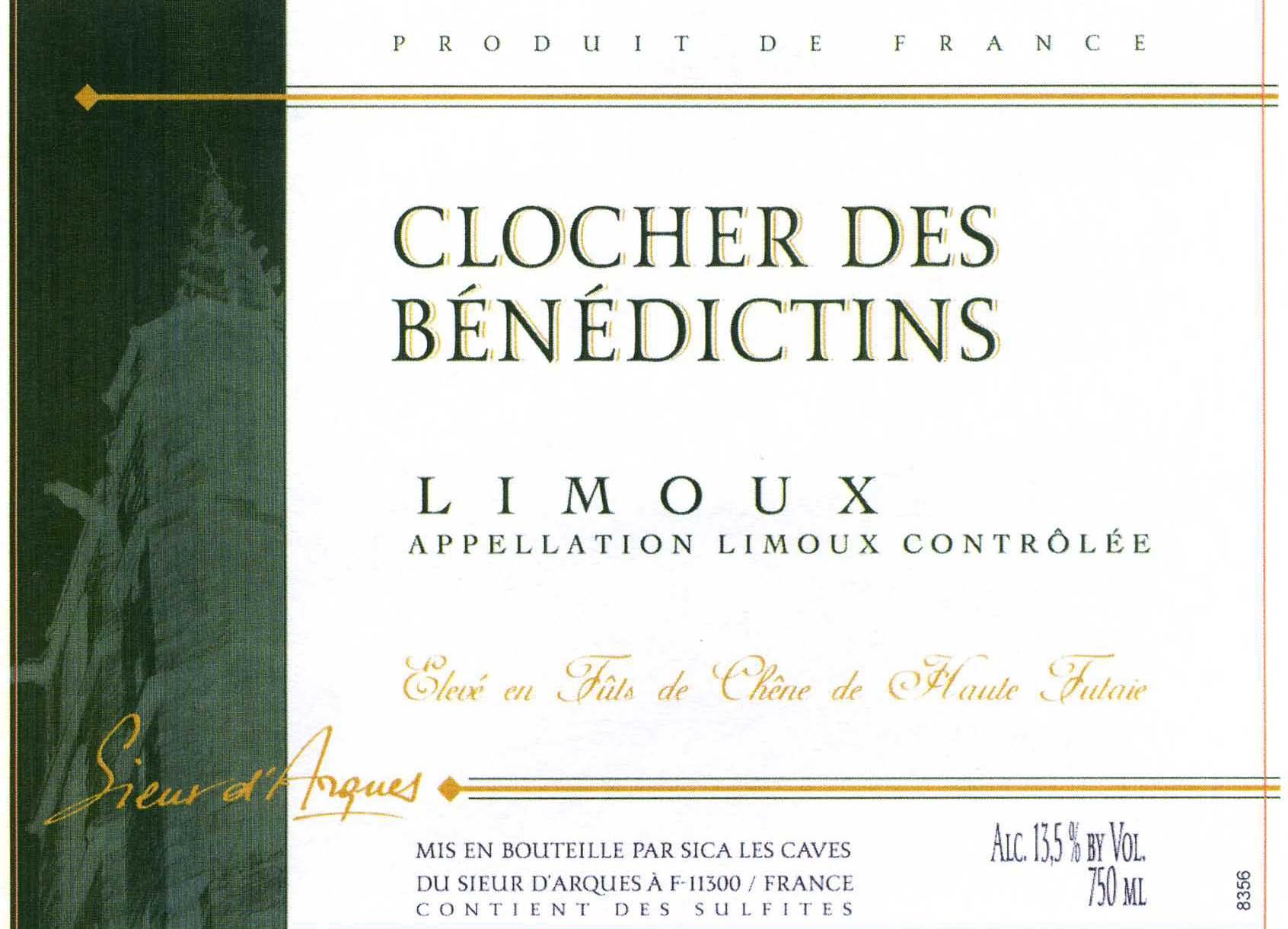 Clocher Des Bénédictins Chardonnay