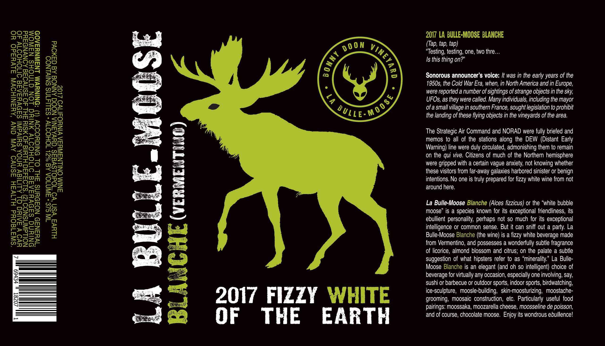 La Bulle-Moose Blanche