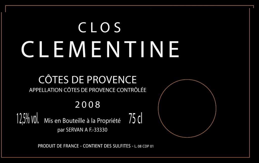 Clos Clémentine Rosé