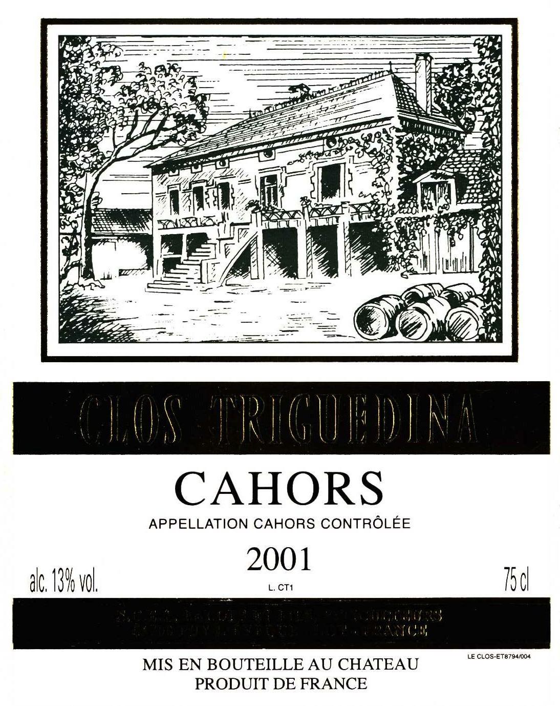 Clos Triguedina Me Trigo De Dina